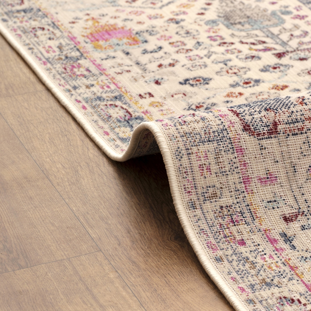 Kaşmir Halı 7/24 Kilim ve Jüt  Sümbül 160x230 cm görseli 3