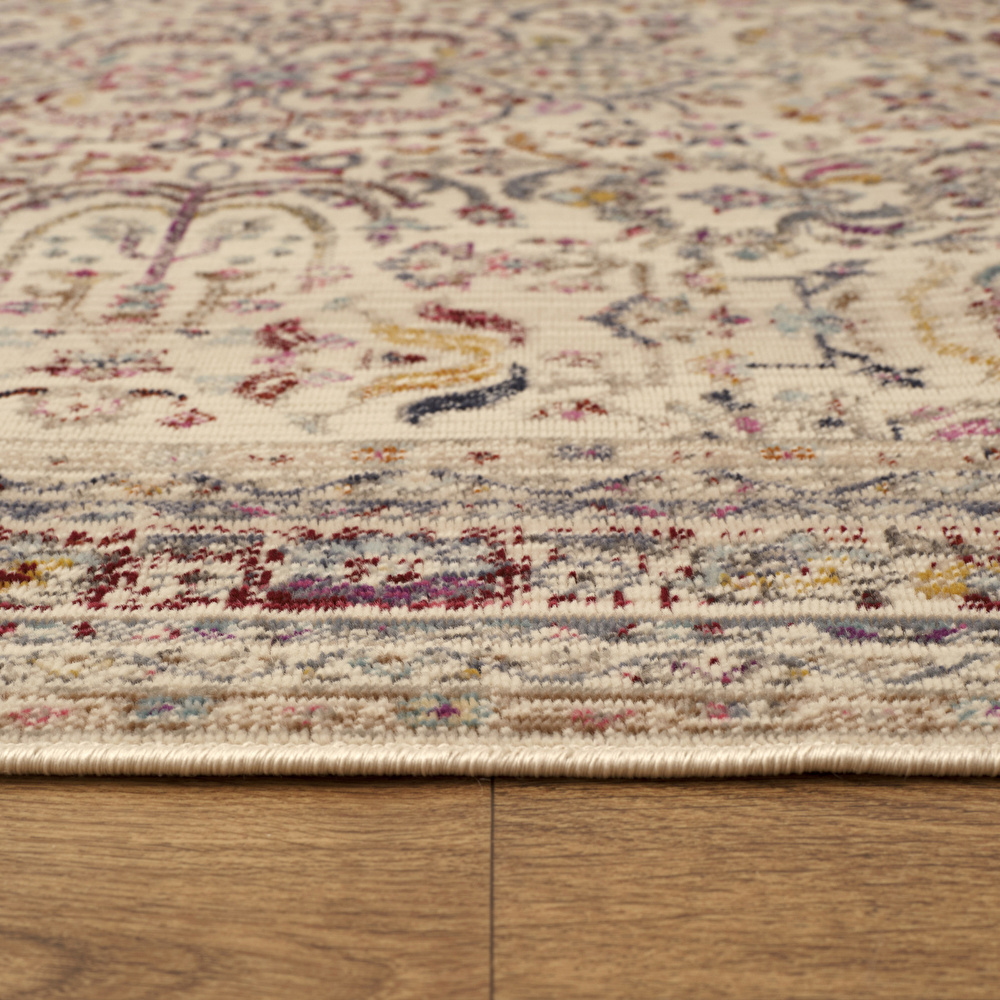 Kaşmir Halı 7/24 Kilim ve Jüt  Rose 120x180 cm görseli 4