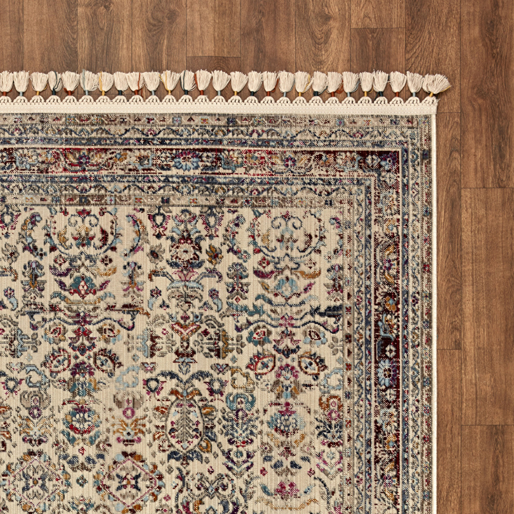Kaşmir Halı 7/24 Kilim ve Jüt  Rose 120x180 cm görseli 5