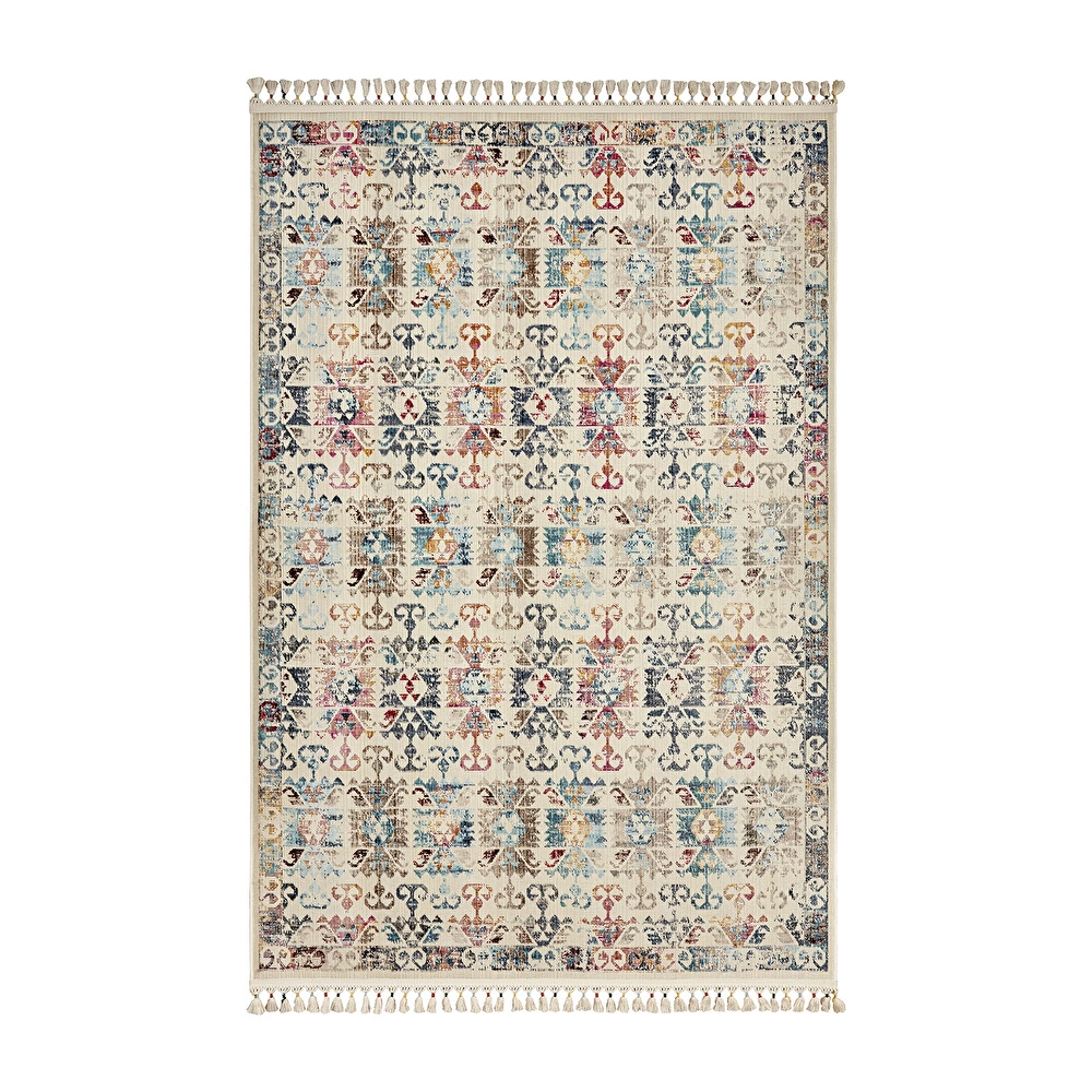 Kaşmir Halı 7/24 Kilim ve Jüt  Nakış 80x150 cm görseli 2