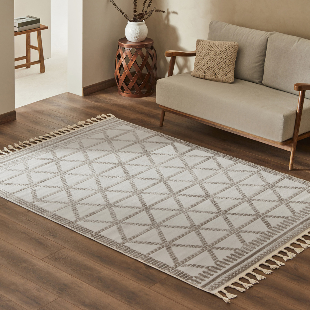 Kaşmir Halı 7/24 İskandinav Rolf 120x180 cm görseli 1