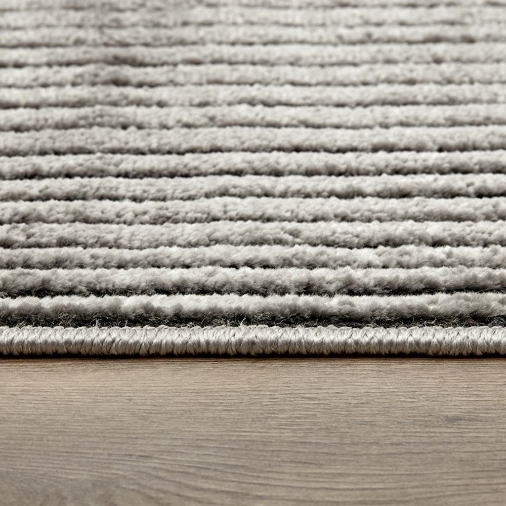 Kaşmir Halı 7/24 İskandinav Elin Gri 120x180 cm görseli 5