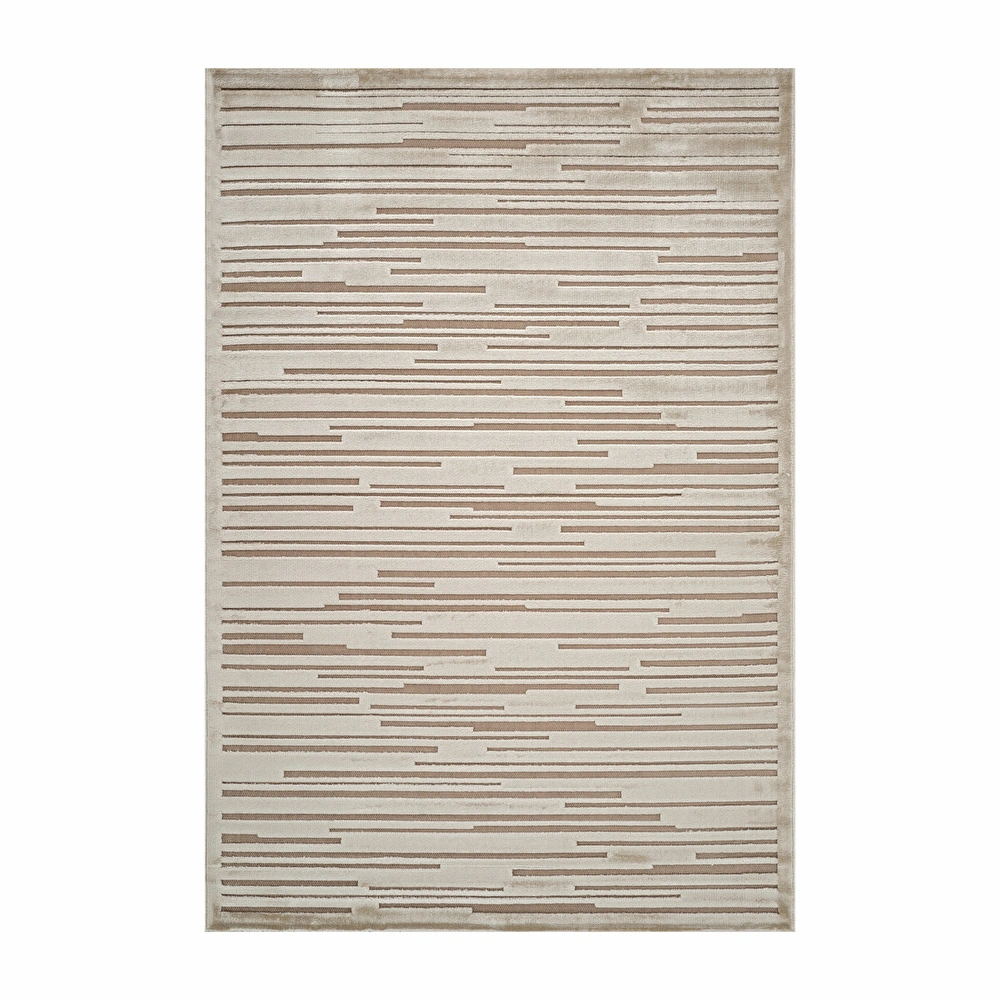 Kaşmir Halı 7/24 İskandinav Greta Bej 200x290 cm  görseli 2