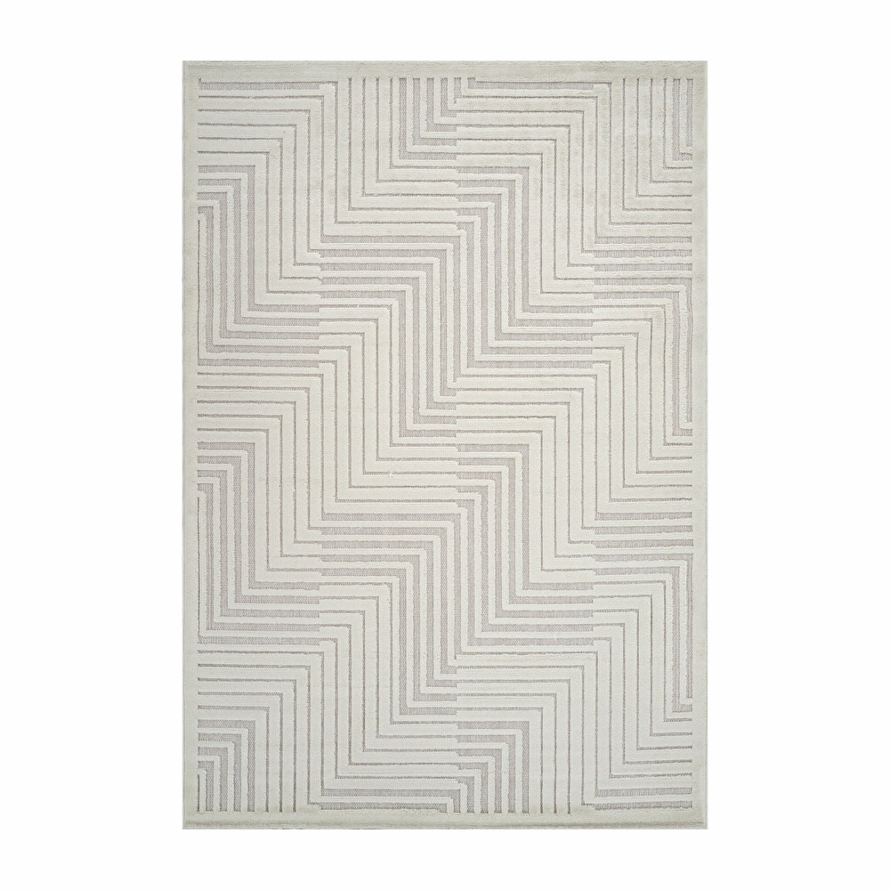 Kaşmir Halı 7/24 İskandinav Corner Beyaz 80x150 cm görseli 2