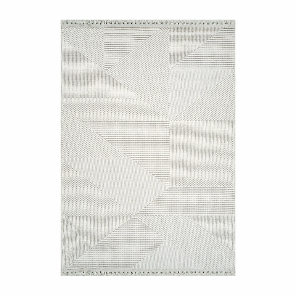 Kaşmir Halı 7/24 İskandinav Clara Gri 80x300 cm görseli 2