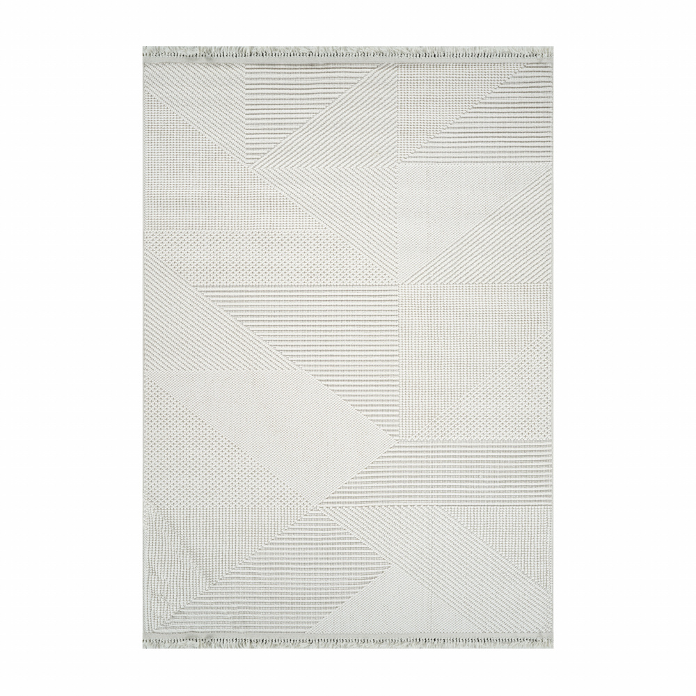 Kaşmir Halı 7/24 İskandinav Clara Gri 120x180 cm görseli 2