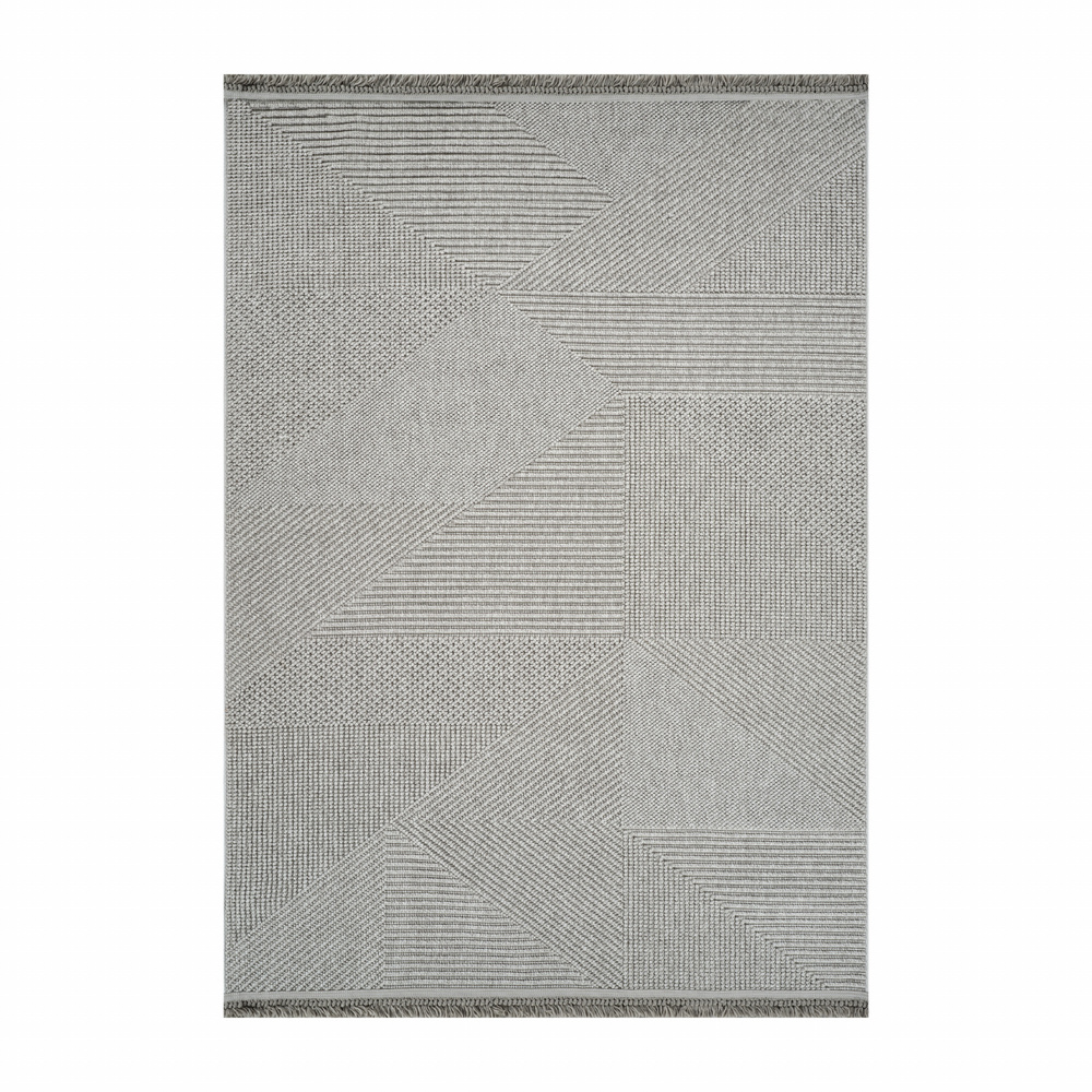 Kaşmir Halı 7/24 İskandinav Clara Beyaz 160x230 cm görseli 2
