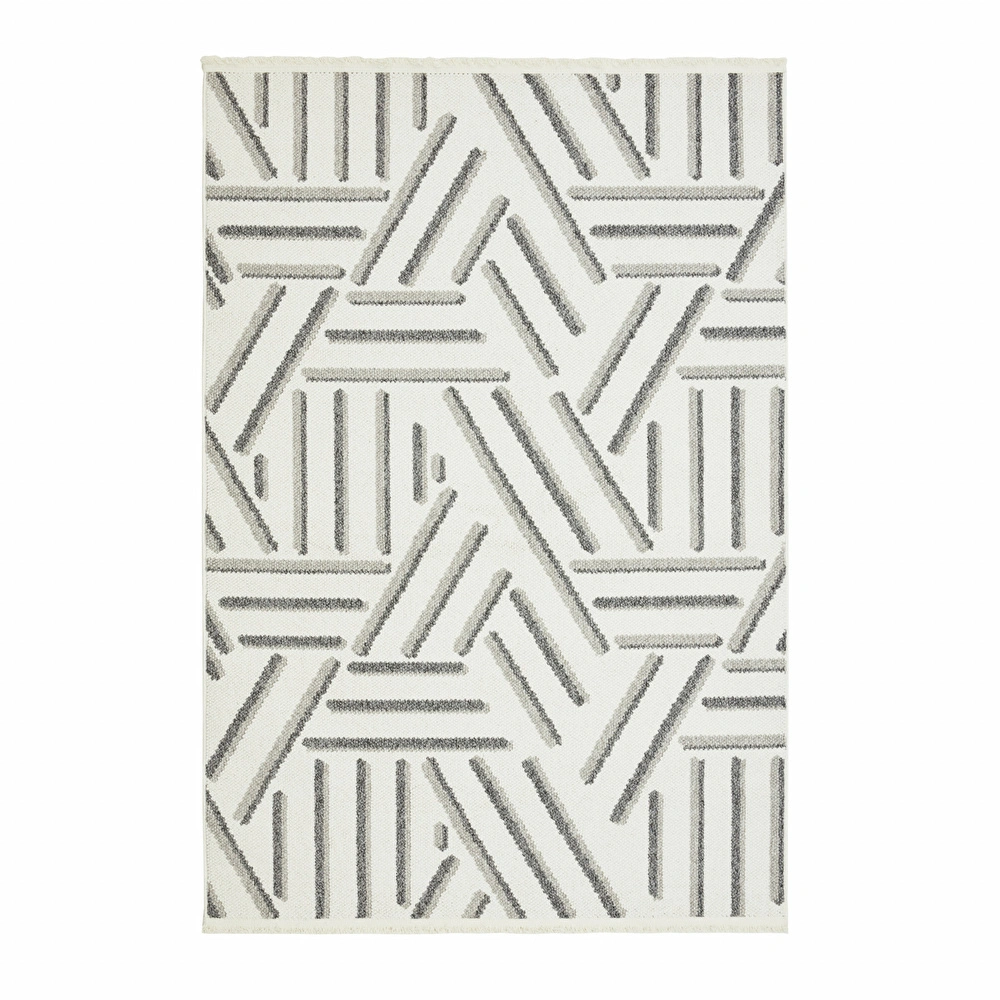 Kaşmir Halı 7/24 İskandinav Elegance Napoli Gri 120x180 cm görseli 3