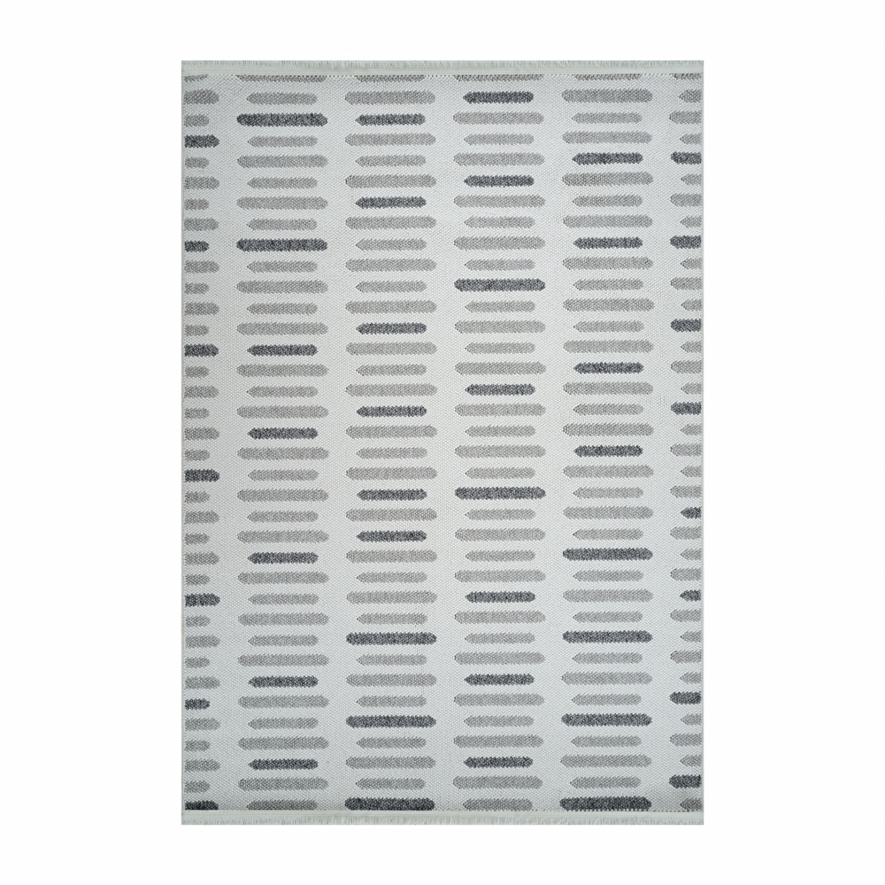 Kaşmir Halı 7/24 İskandinav Elegance Venedik Gri 200x290 cm görseli 2