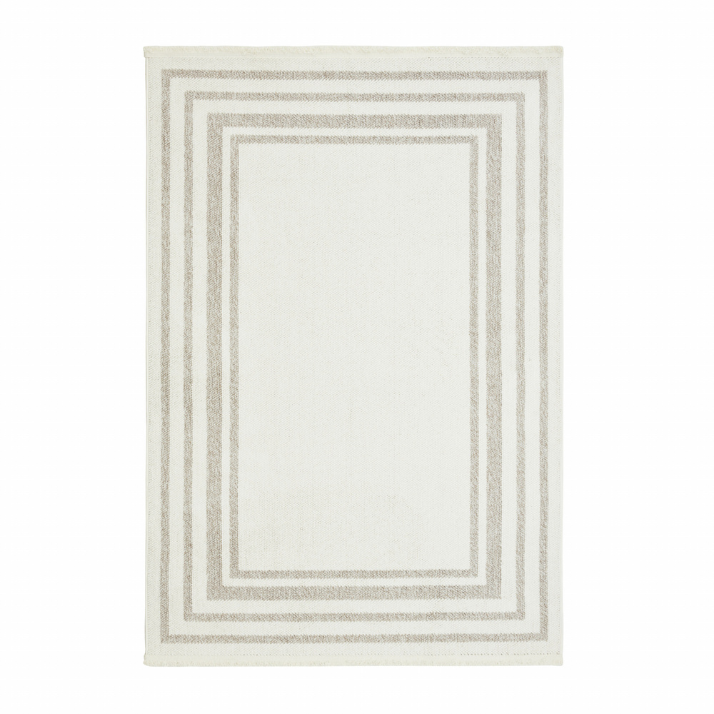 Kaşmir Halı 7/24 İskandinav Elegance Cenova Bej 80x300 cm görseli 3