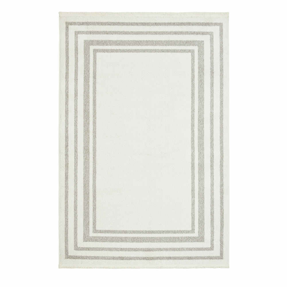 Kaşmir Halı 7/24 İskandinav Elegance Cenova Gri 200x290 cm görseli 3