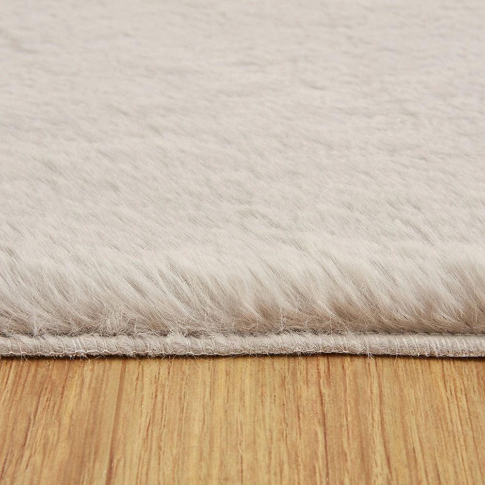 Kaşmir Halı 7/24 Cosy Premium Gri 120x120 cm görseli 4