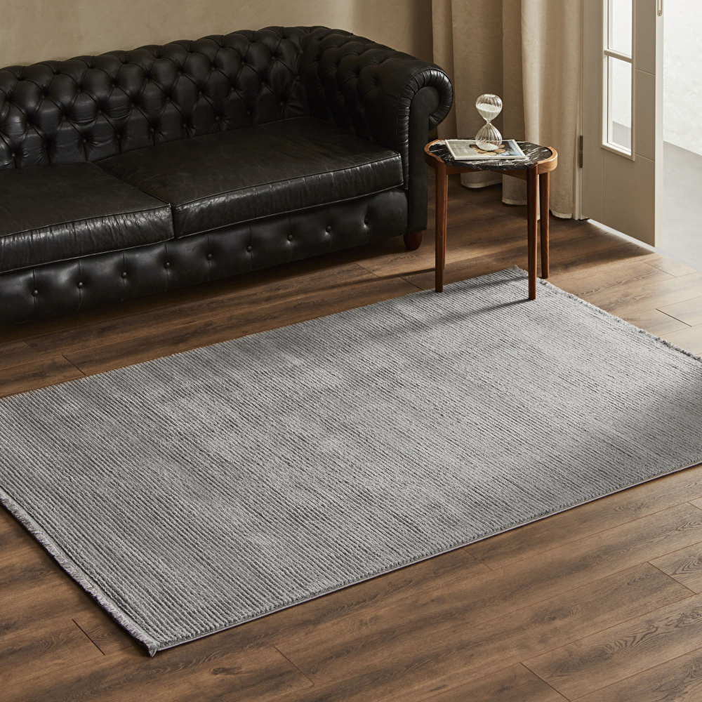 Kaşmir Halı 7/24 Dört Mevsim Antrasit 160x230 cm görseli 1