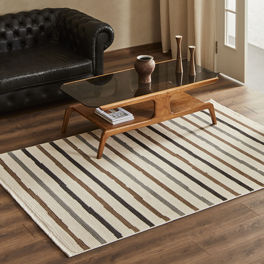 Kaşmir Halı 7/24 Dört Mevsim Line 80x150 cm görseli 1