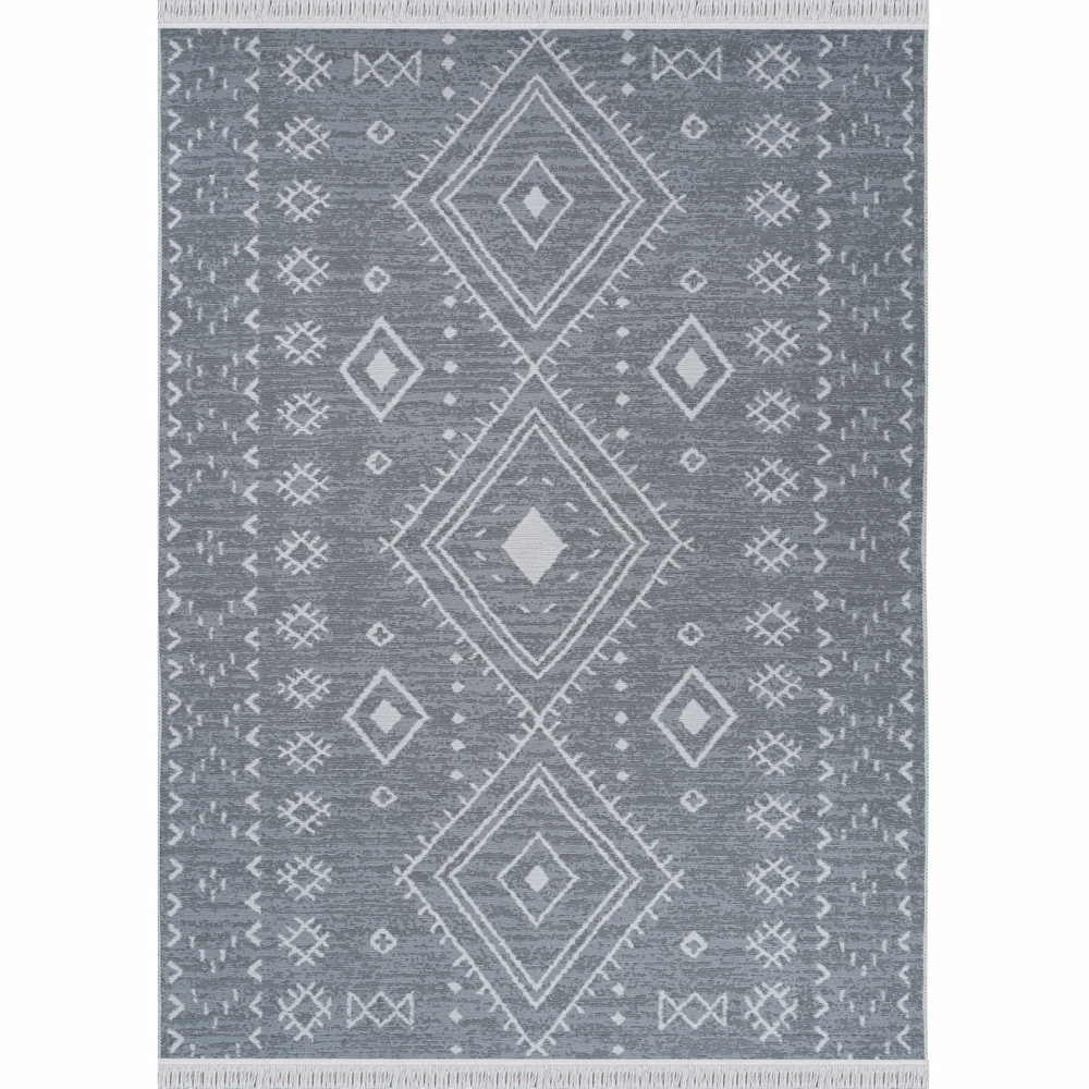 Kaşmir Halı 7/24 Kilim Jüt Hatka 80x150 cm görseli 2