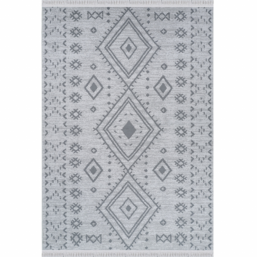 Kaşmir Halı 7/24 Kilim Jüt Hatka 80x150 cm görseli 3