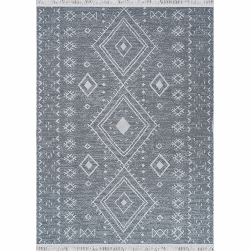 Kaşmir Halı 7/24 Kilim Jüt Hatka 100x200 cm görseli 2
