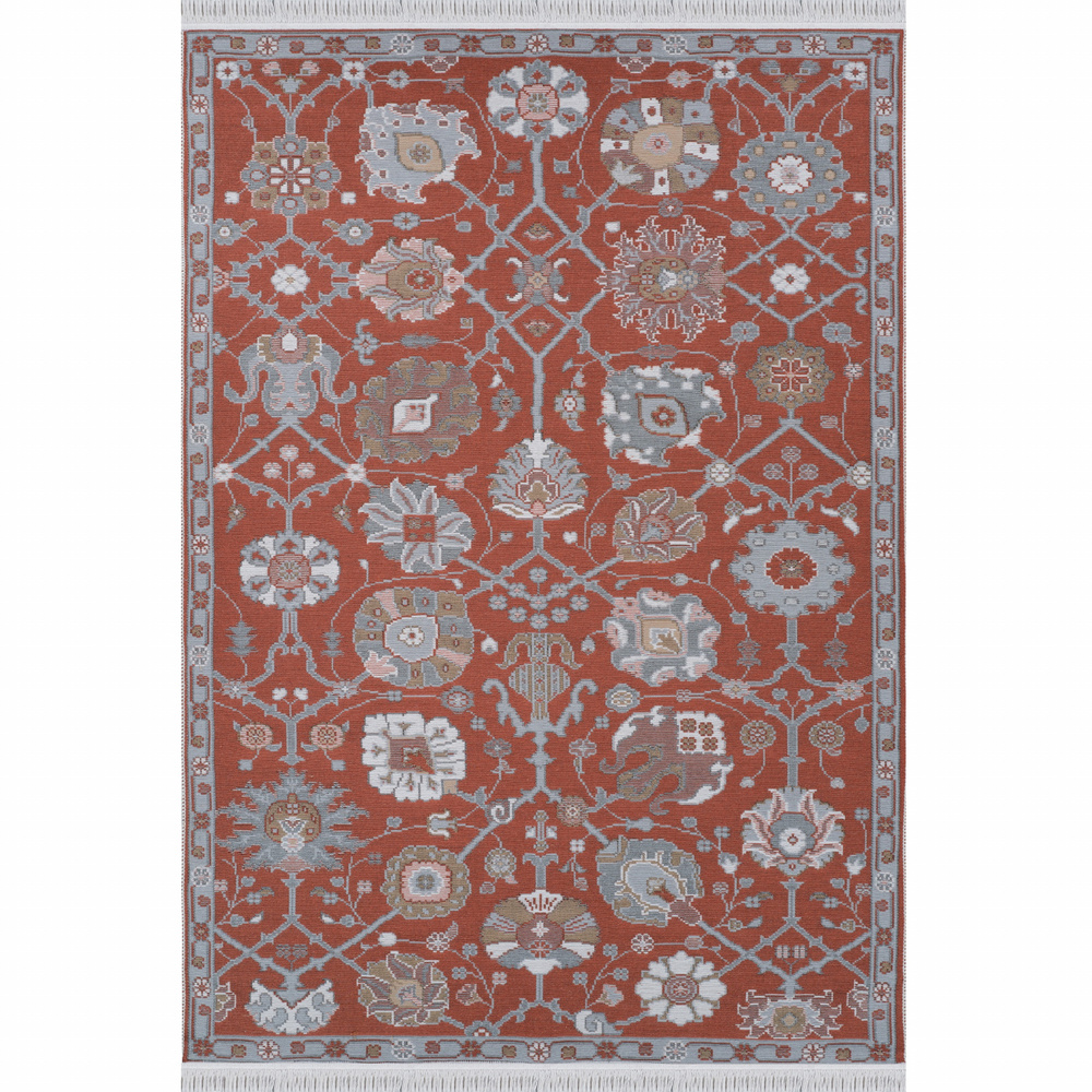Kaşmir Halı 7/24 Kilim Jüt Alaya 80x300 cm görseli 3