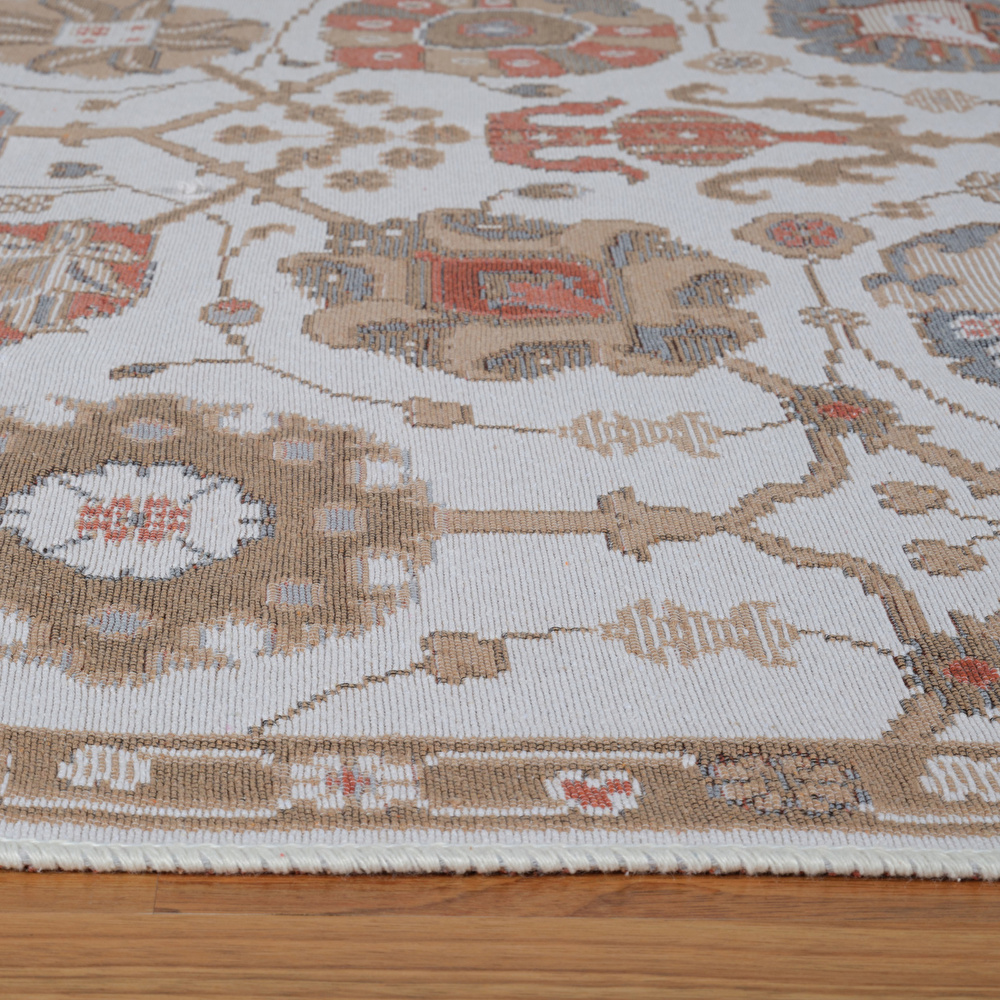 Kaşmir Halı 7/24 Kilim Jüt Alaya 100x200 cm görseli 7