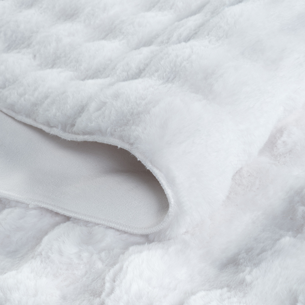 Kaşmir Halı 7/24 Cosy Premium Bubble Beyaz 160x230 cm görseli 3