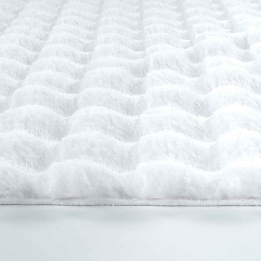 Kaşmir Halı 7/24 Cosy Premium Bubble Beyaz 160x230 cm görseli 4