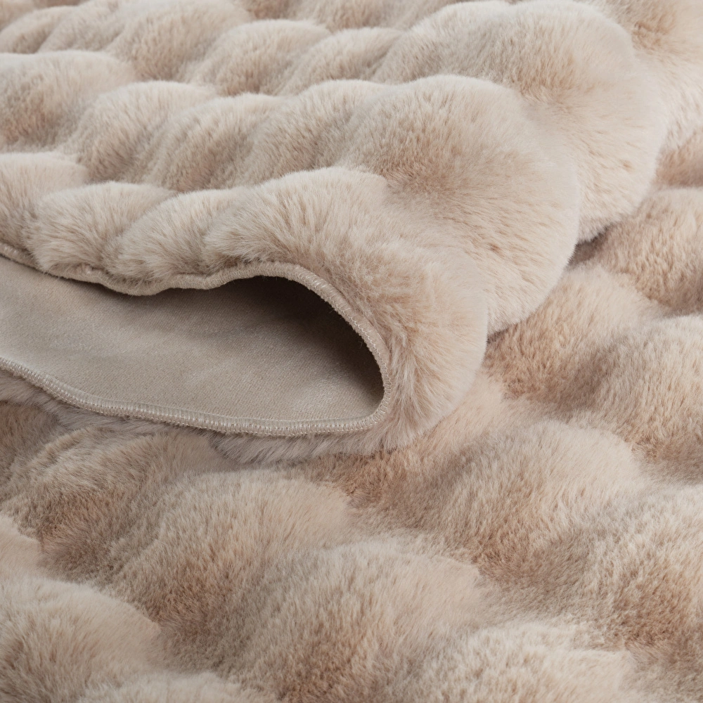 Kaşmir Halı 7/24 Cosy Premium Bubble Bej 100x150 cm görseli 3