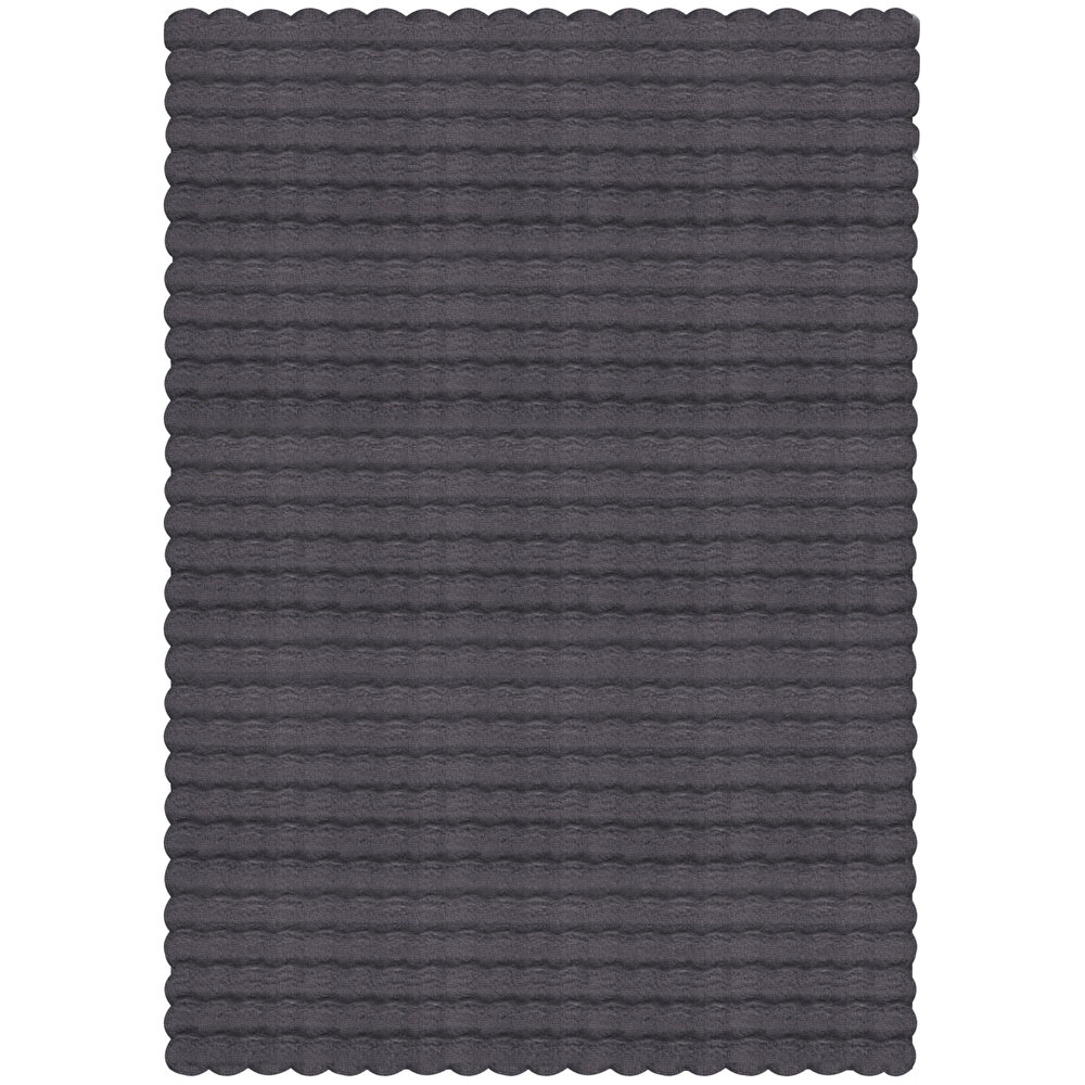 Kaşmir Halı 7/24 Cosy Premium Bubble Antrasit 160x230 cm görseli 2