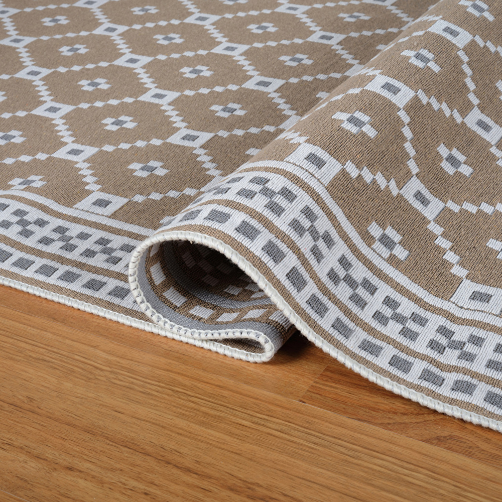 Kaşmir Halı 7/24 Kilim Jüt Freya 155x230 cm görseli 5