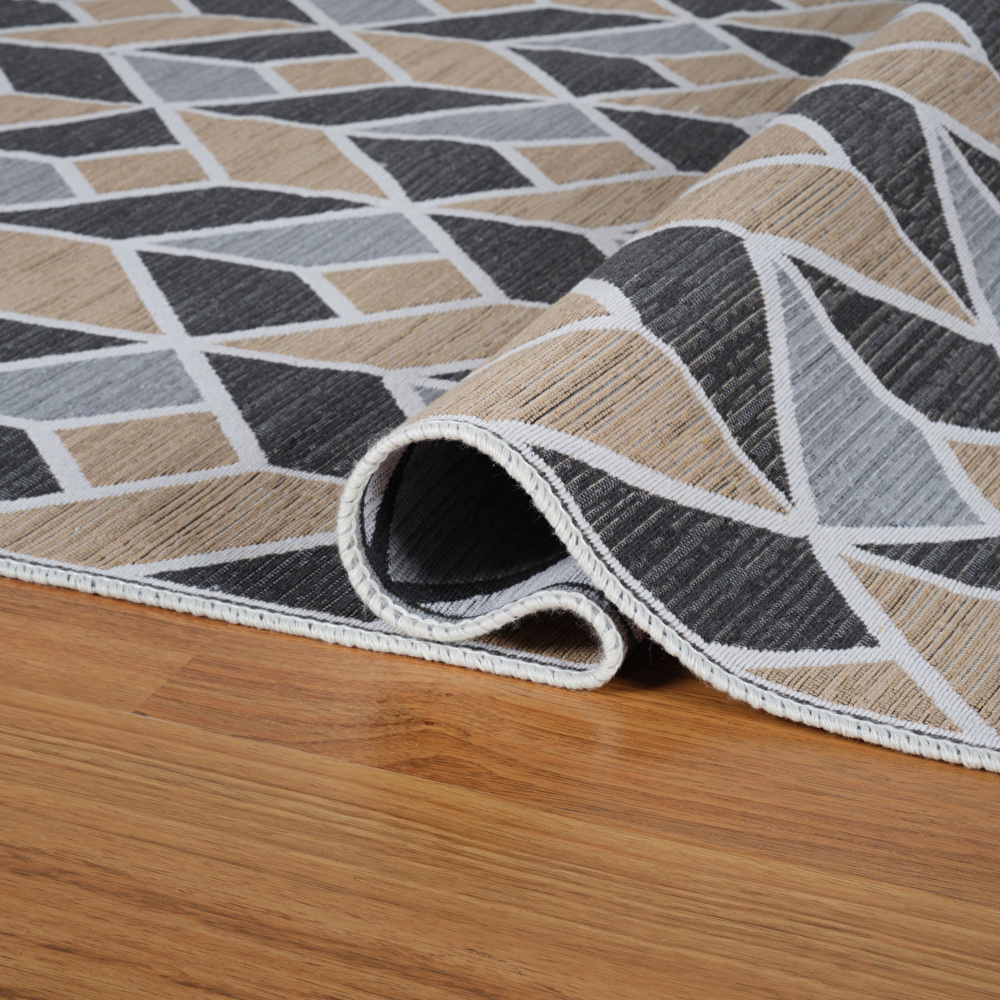 Kaşmir Halı 7/24 Kilim Jüt Campus 100x300 cm görseli 6
