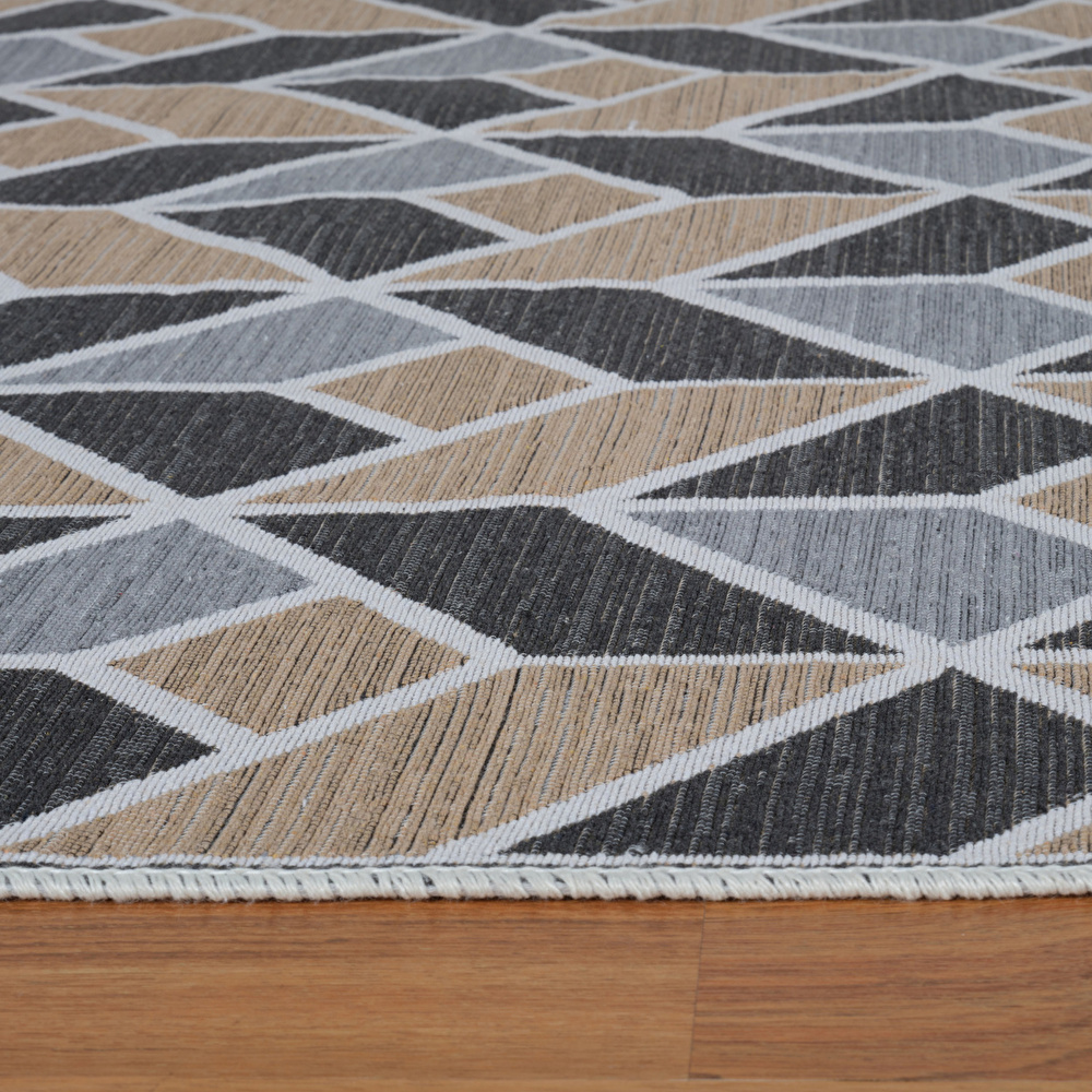 Kaşmir Halı 7/24 Kilim Jüt Campus 100x300 cm görseli 7