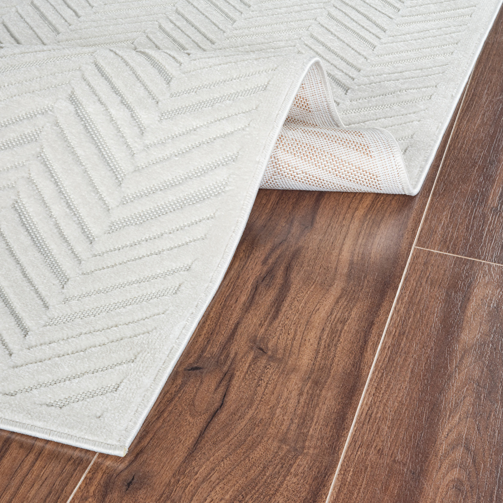 Kaşmir Halı 7/24 Sierra Almeria Krem 160x230 cm görseli 4