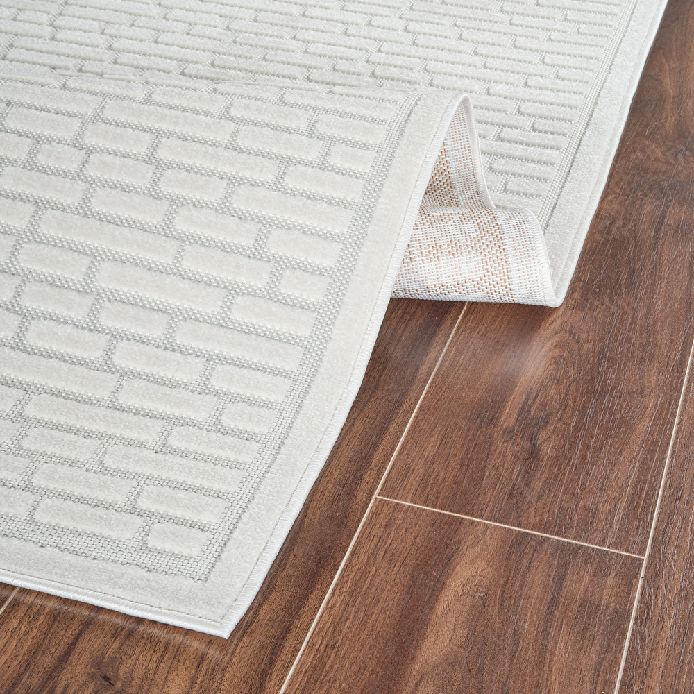 Kaşmir Halı 7/24 Sierra Leon Krem 100x300 cm görseli 4