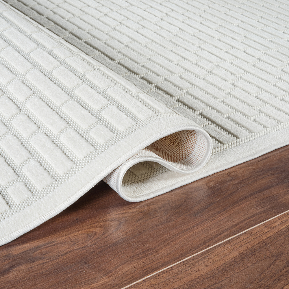 Kaşmir Halı 7/24 Sierra Leon Krem 120x180 cm görseli 3