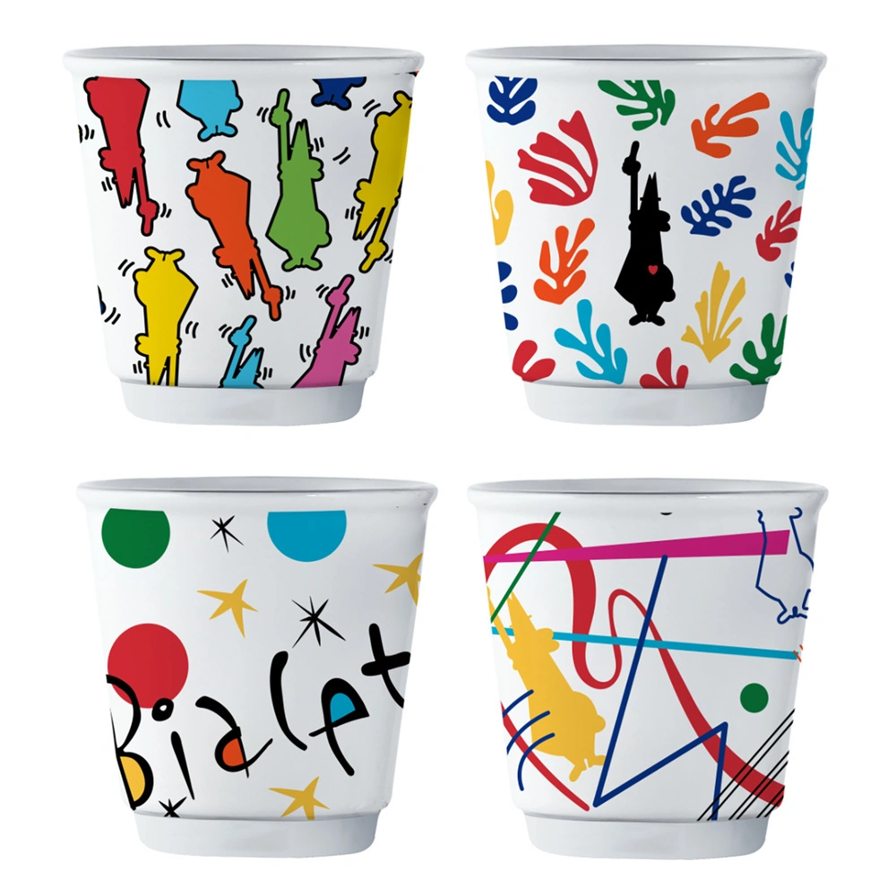 Bialetti Arte 4'lü Espresso Shot Seti görseli 1