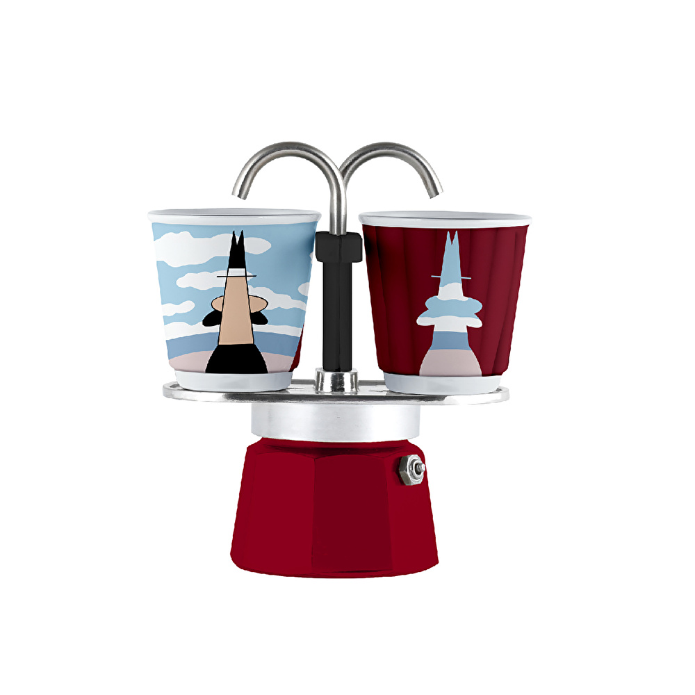 Bialetti Mini Express Mokapot Magrite 2 Espresso Fincanı görseli 1