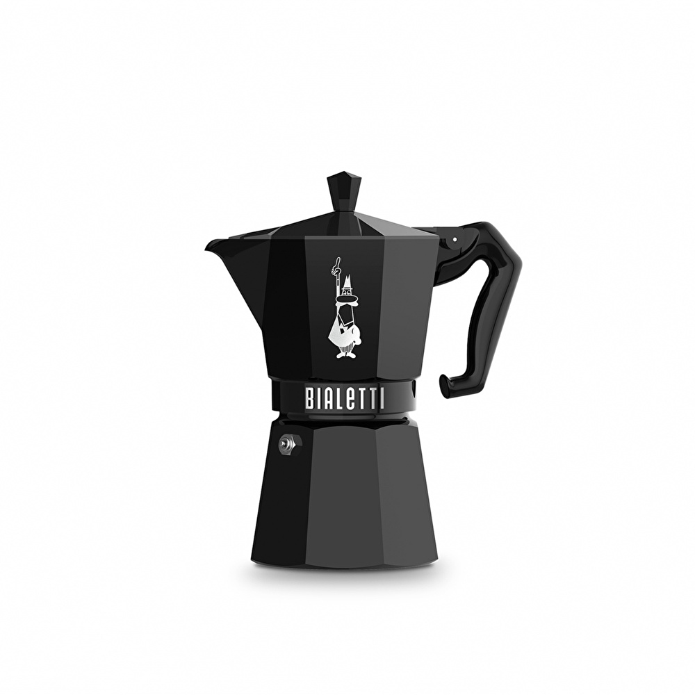 Bialetti Moka Express Excl. Siyah 3 Cup görseli 1