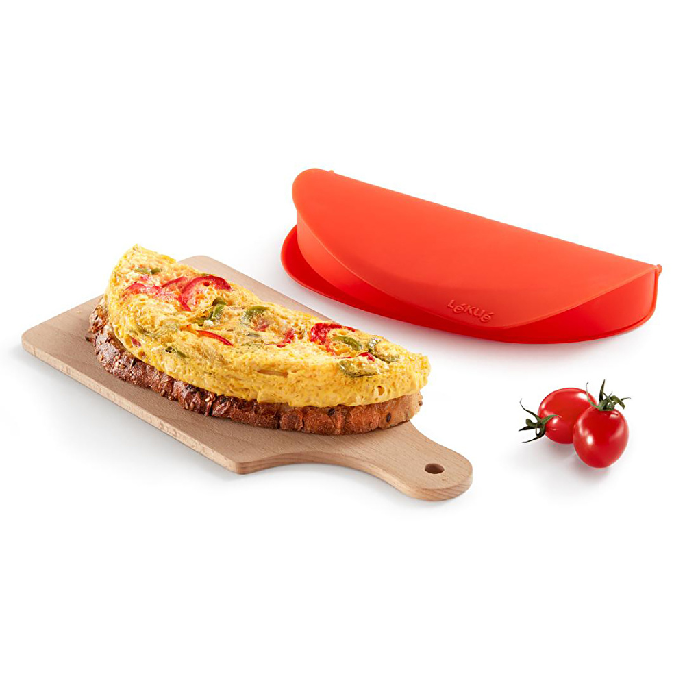 Lekue Omlet Kalıbı Kırmızı  görseli 1