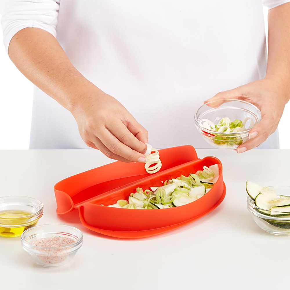 Lekue Omlet Kalıbı Kırmızı  görseli 4