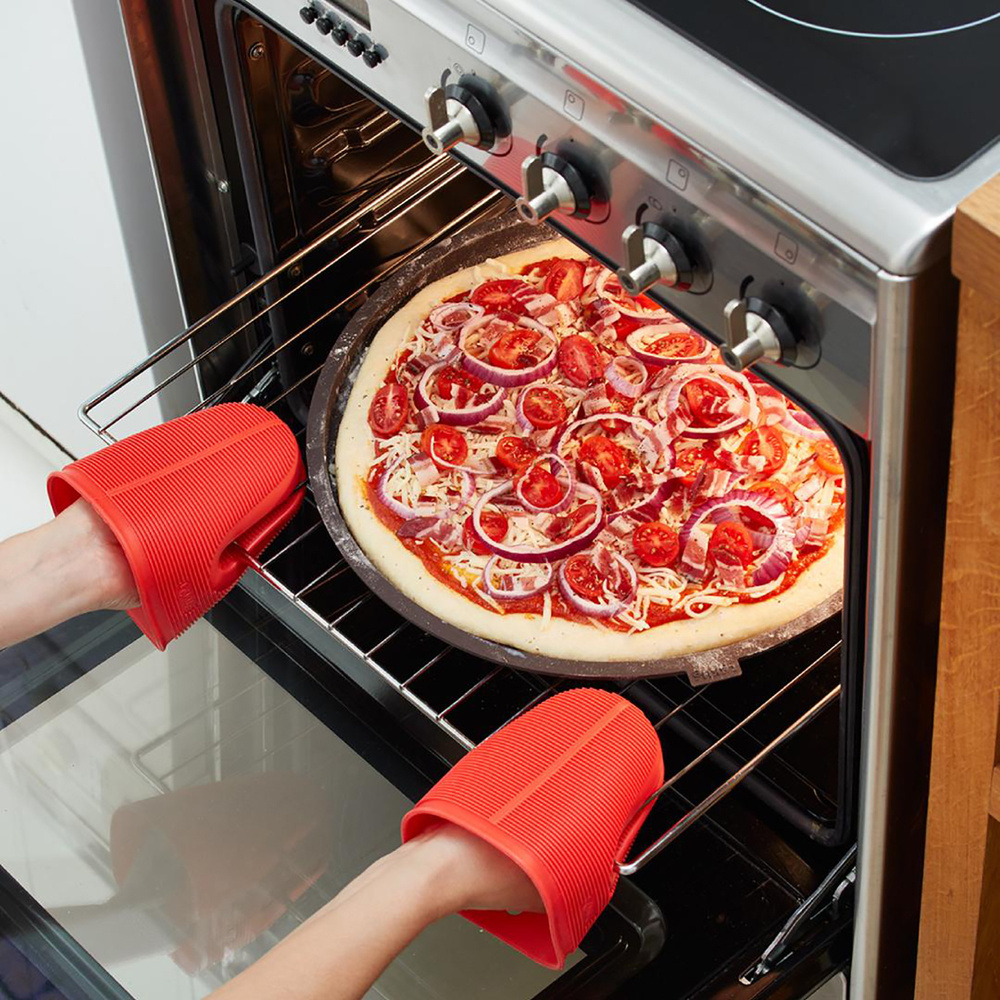 Lekue Yuvarlak Pizza Altlığı 36 cm Kahverengi  görseli 4