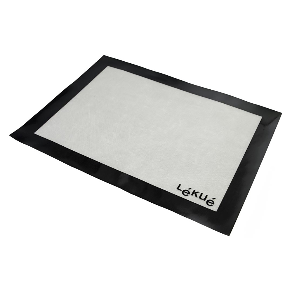 Lekue Silikon Pişirme Aparatı 60 cm x 40 cm Şeffaf - Siyah görseli 5