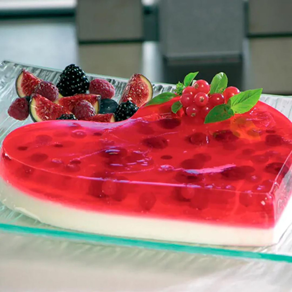 Lekue Silikon Kalpli Kek Kalıbı 1300 ml Kırmızı  görseli 2