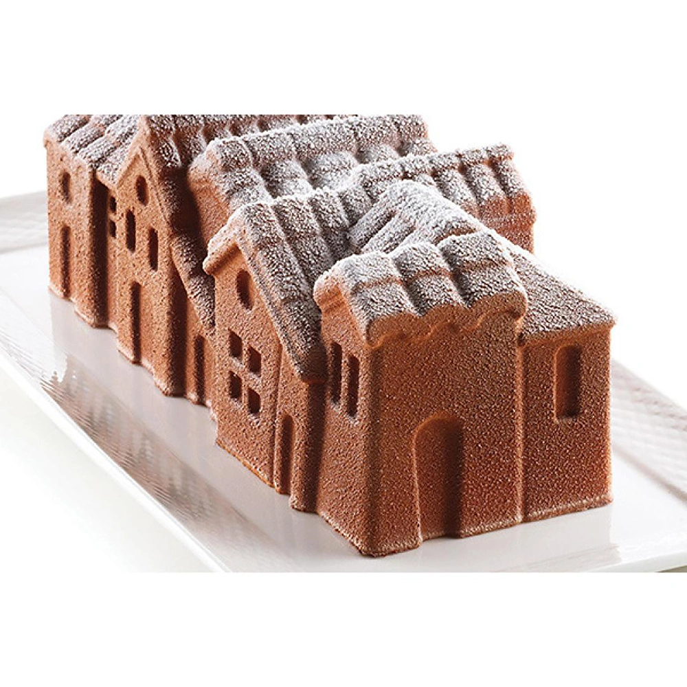 Silikomart Winter Village Silikon Soğuk Tatlı Kalıbı görseli 2