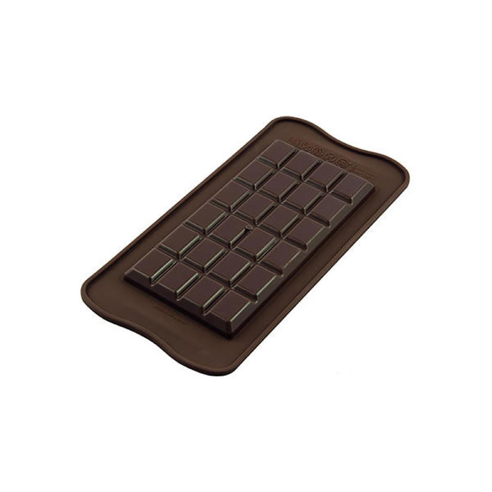 Silikomart Scg36 Classic Choco Bar - Silikon Tablet Çikolata görseli 3