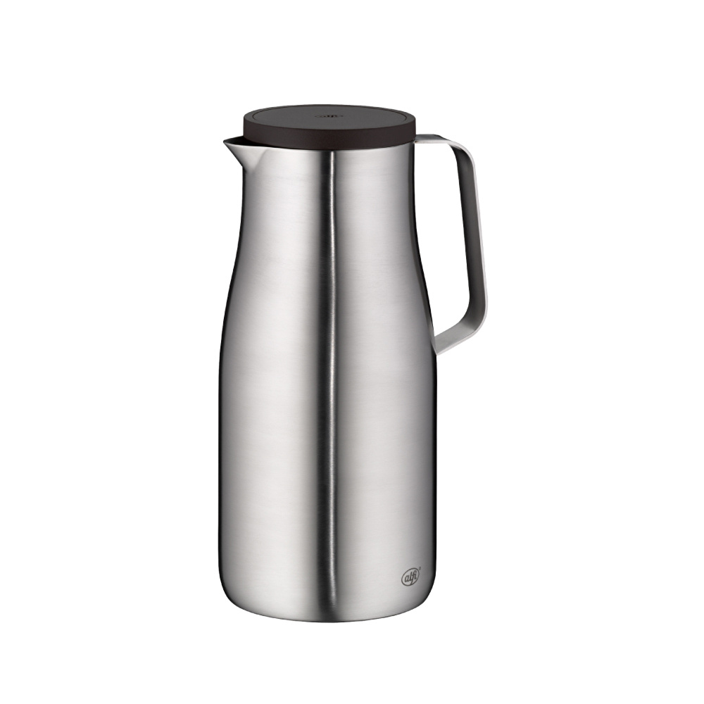 Alfi Studio Paslanmaz Çelik Mat Karaf 1,5 L görseli 1
