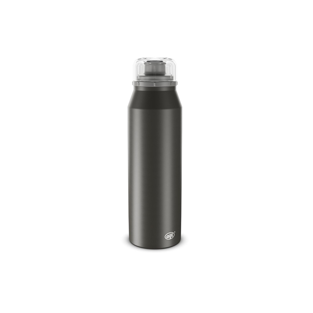 Alfi Endless Paslanmaz Çelik Şişe 500 ml Siyah görseli 1
