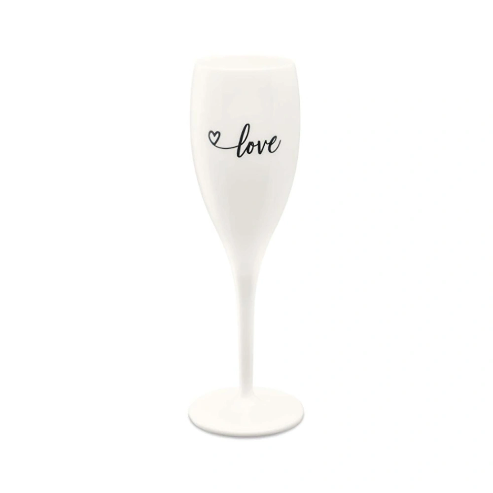 Koziol Superglass Love Kadeh 100 ml Beyaz görseli 3