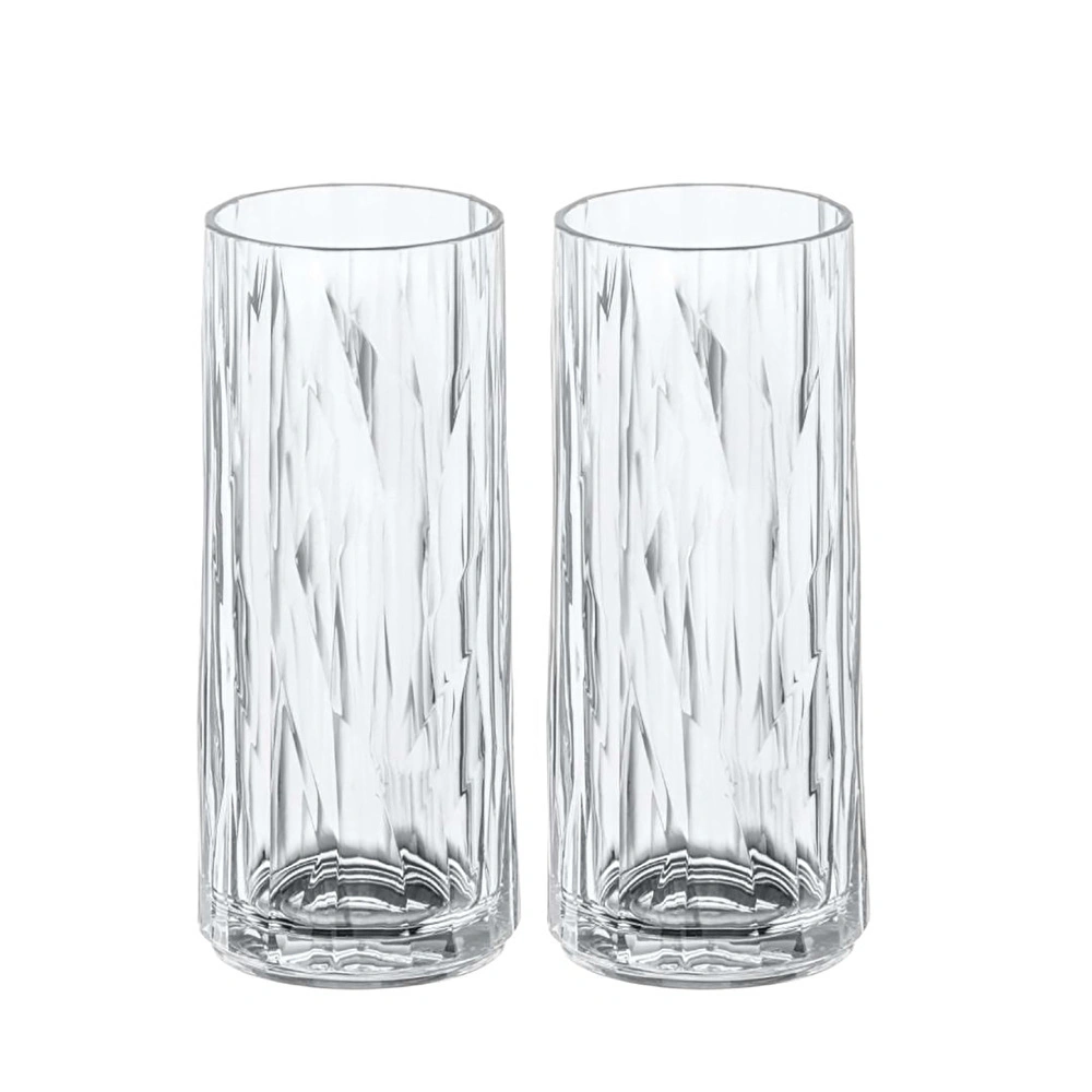 Koziol Superglas No:8 2'li Bardak Seti 250 ml Şeffaf görseli 4