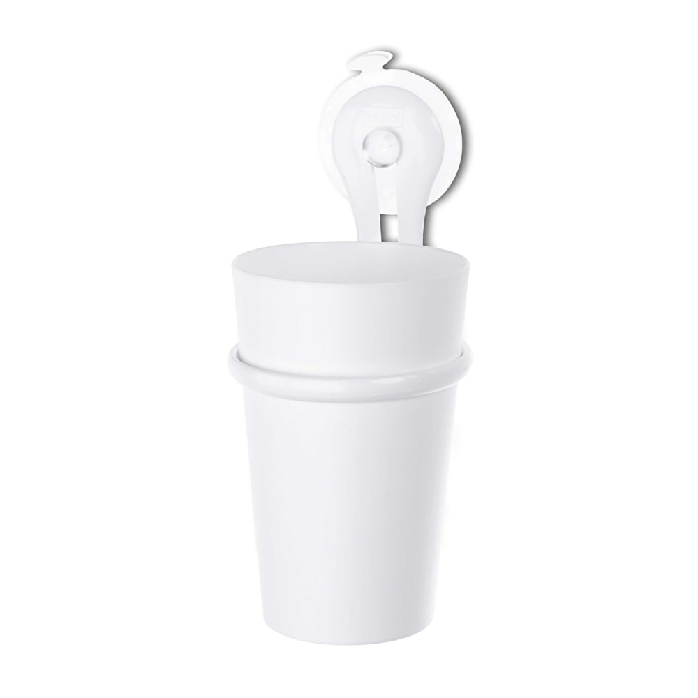 Koziol Diş Fırçalık 300 ml Beyaz  görseli 1