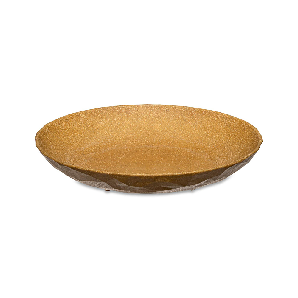 Koziol 4'lü Tabak 22 cm Kahverengi görseli 2