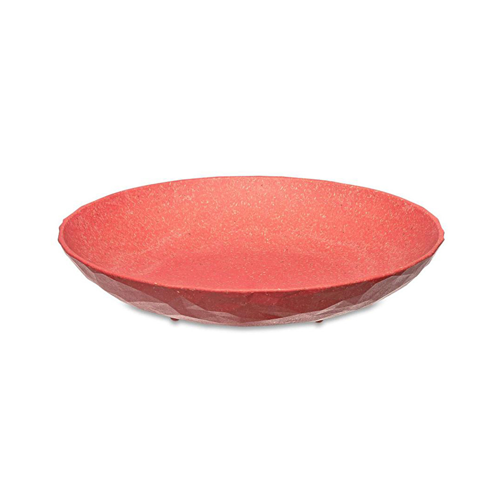 Koziol 4'lü Tabak 22 cm Mercan görseli 2